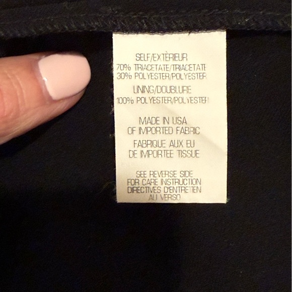 Theory Celia Admiral Crepe Black Halter Sheath Midi Dress size 2 EUC - Picture 7 of 9